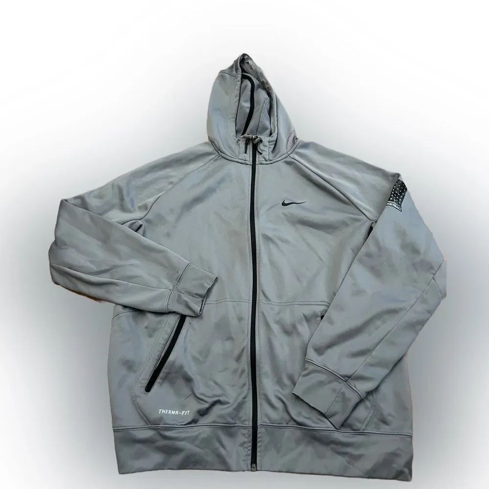 Men’s Nike Therma-Fit Basketball Fleece Hoodie Jacket